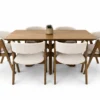 Milano – 7 PCE | Dining Set | Walnut