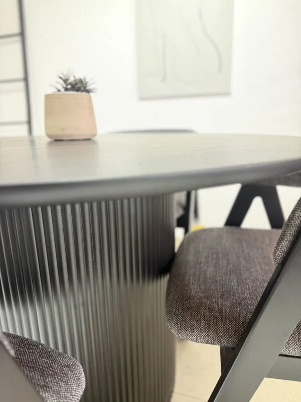 Munich - 5 PCE, Dining Set, Black – view 3