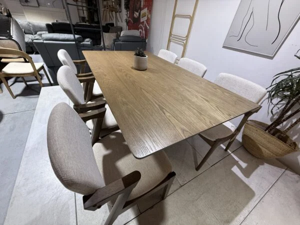 Budapest – 7 PCE | Dining Set | Walnut