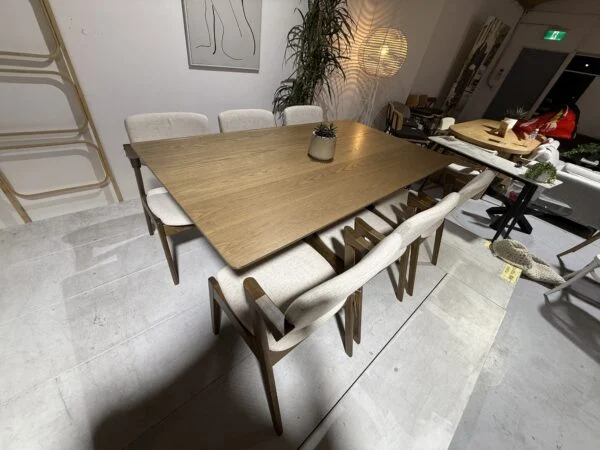 Budapest – 7 PCE | Dining Set | Walnut
