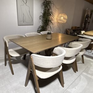 Milano - 7 PCE | Dining Set | Walnut