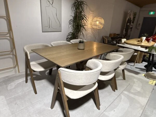 Milano – 7 PCE | Dining Set | Walnut