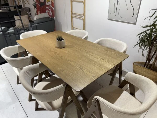 Milano – 7 PCE | Dining Set | Walnut