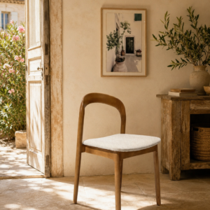 AD - Dining Chair | Natural Upholstered