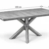 Bendigo - 7 PCE, Dining Set, Walnut Dining table with 06 Handmade chairs – view 7