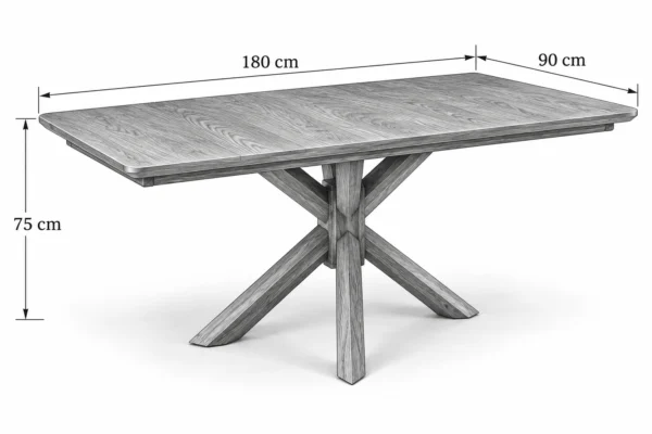 Bendigo - 7 PCE, Dining Set, Walnut Dining table with 06 Handmade chairs – view 7