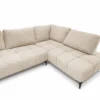 Odette Beige Fabric Sofa RHF – view 5