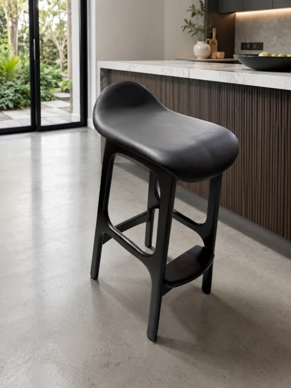 Murphy โ Bar Stool | Black