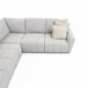 Armadale Grey Fabric Corner Sofa – view 3