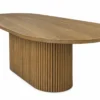 Marina 240cm Natural Oval Dining Table | Modern Dining Tables Melbourne