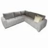 Armadale Grey Fabric Corner Sofa – view 7