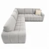 Armadale Grey Fabric Corner Sofa – view 9