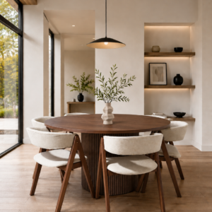 Rome - 7 PCE | Dining Set | Walnut