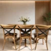 Copenhagen โ 7 PCE | Dining Set | Walnut Dining table with 06 Handmade chairs