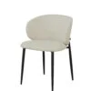 Florence 7 Piece Dining Set | 160cm Dining Table & 6 Beige Fabric Chairs