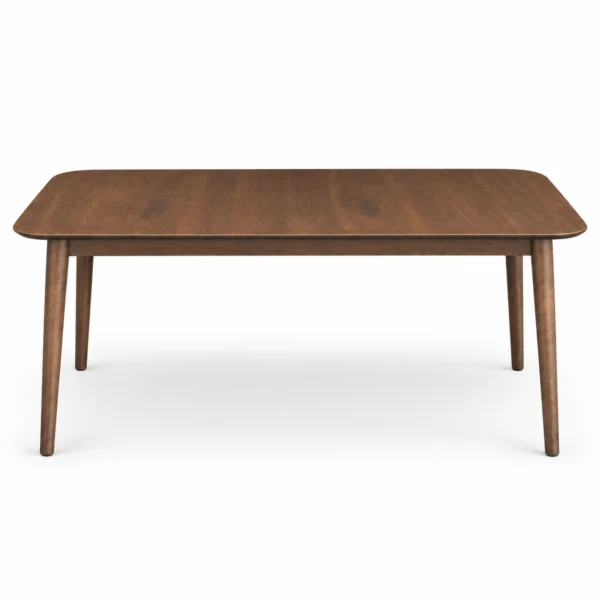 Calabria 7 Piece Dining Set | Extendable Walnut Table & Olive Green Chairs