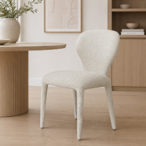 Mosman - Dining Chair | White Fabric