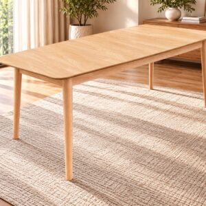 Dorcas - Extendable Dining Table, Natural