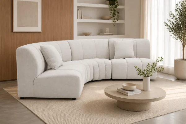 Coco Beige – Fabric sofa – Premium Corner Lounge