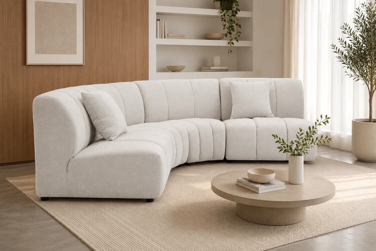 Coco Beige – Fabric sofa – Premium Corner Lounge