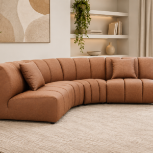 Coco Top Grain Leather Sofa – Premium Cowhide Leather Modular Lounge