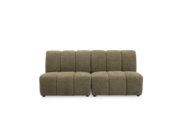 Coco Green Fabric Sofa – Modern Corner Lounge