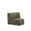 Coco Green Fabric Sofa – Modern Corner Lounge