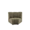 Coco Green Fabric Sofa – Modern Corner Lounge