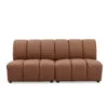 Coco Top Grain Leather Sofa – Premium Cowhide Leather Modular Lounge