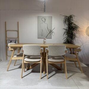 Amsterdam - 5 PCE | Dining Set | Natural